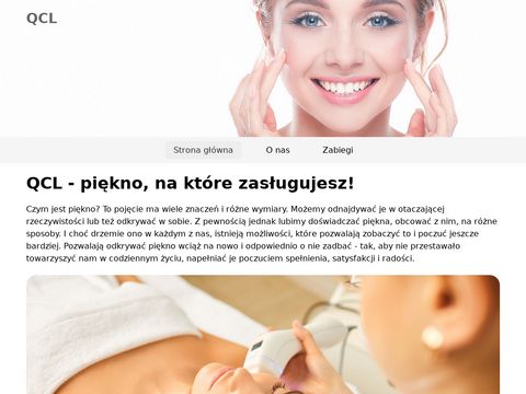 Qcl.pl zabiegi kosmetologiczne