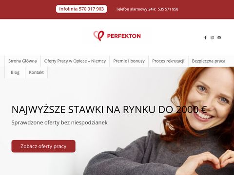 Perfekton.pl - praca dla opiekunek w Niemczech