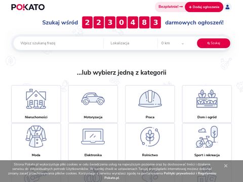 Pokato.pl serwis ogłoszeń