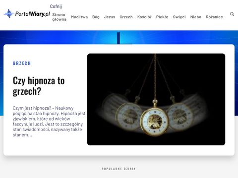 PortalWiary.pl - serwis katolicki
