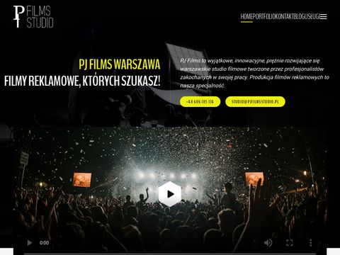 Pjfilmsstudio.pl wideofilmowanie w Warszawie