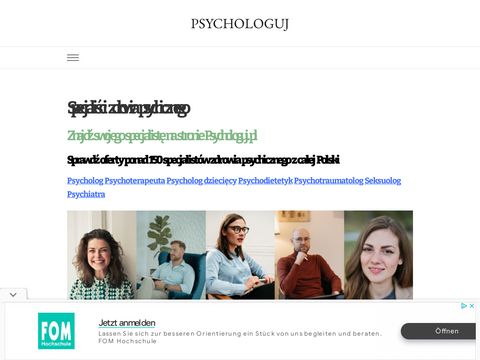 Psychologuj.pl - gabinety psychologiczne