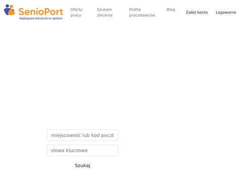 Senioport.pl - portal pracy dla opiekunek