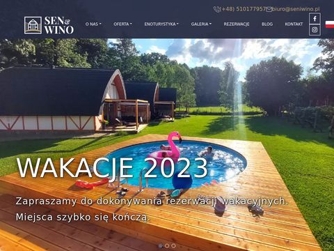 Seniwino.pl - noclegi w winiarni