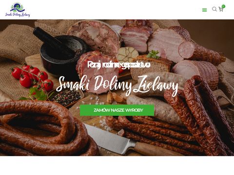 Smakidolinyzielawy.pl - produkcja wędlin sklep