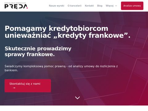 Sprawychf.pl kredyty frankowe