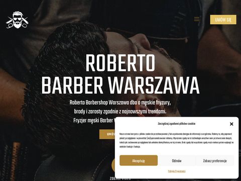 Robertobarbershop.pl - strzyżenie brody fryzjer