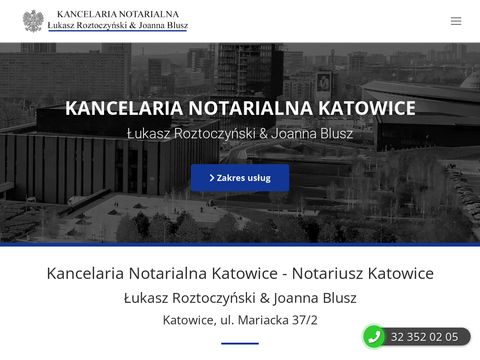 Roztoczynski.org - kancelaria notarialna Katowice