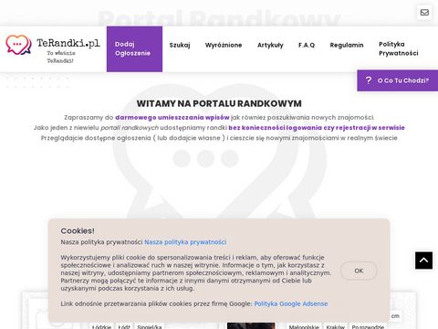 Terandki.pl - portal randkowy
