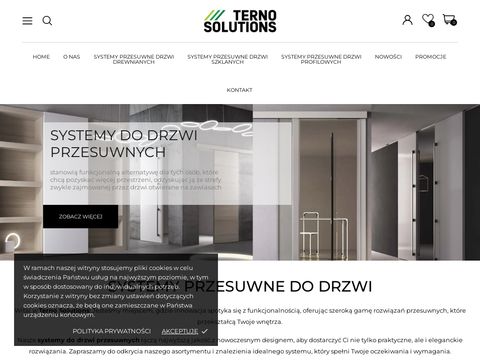 Ternosolutions.pl - systemy przesuwne do drzwi