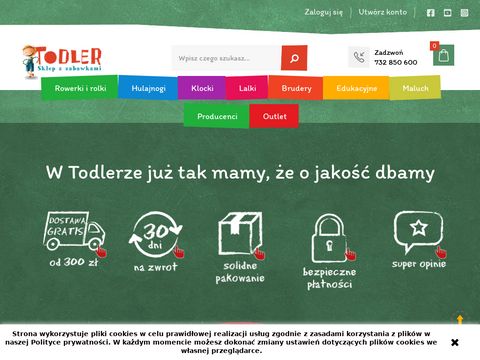 Todler.pl - sklep internetowy z Bruderami