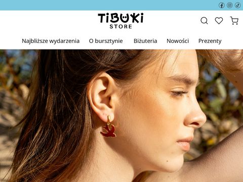 Tibuki.store - sklep biżuteria srebrna bursztyn