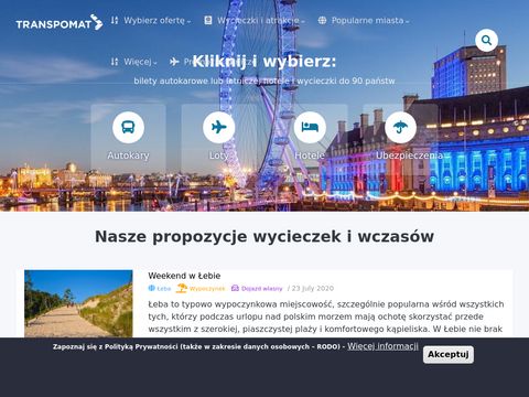 Transpomat.pl wczasy