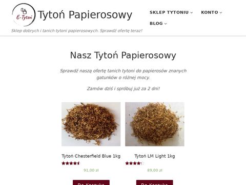 Tytonpapierosowy.pl sklep