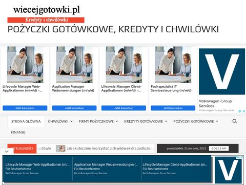 Wiecejgotowki.pl katalog firm pożyczkowych