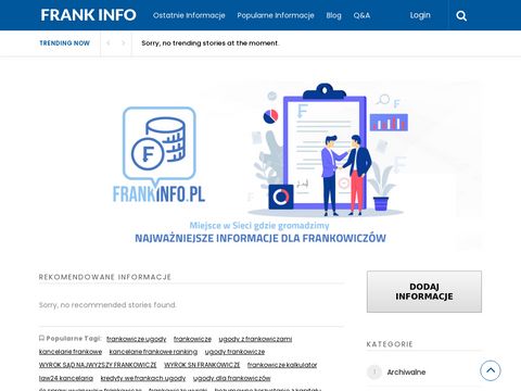 Frankinfo.pl kancelarie dla frankowiczów