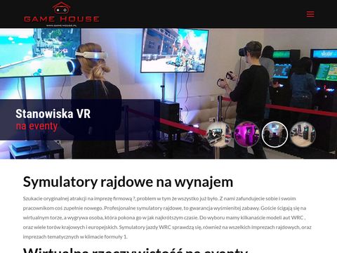 Game-house.pl - symulatory jazdy rajdowe F1