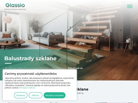 Glassio.pl - daszki szklane