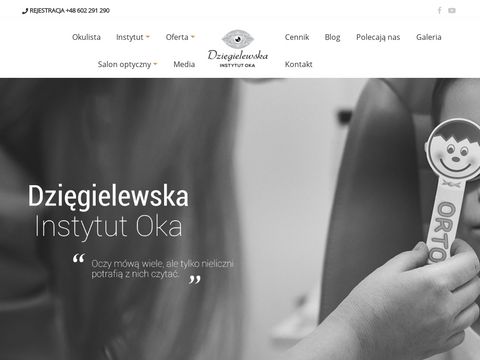 Dziegielewska.eu klinika okulistyczna
