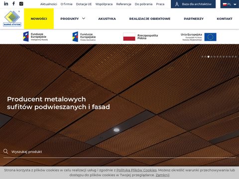 BarwaSystem.pl - sufit podwieszany