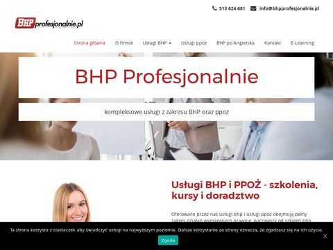 Bhpprofesjonalnie.pl usługi w Warszawie