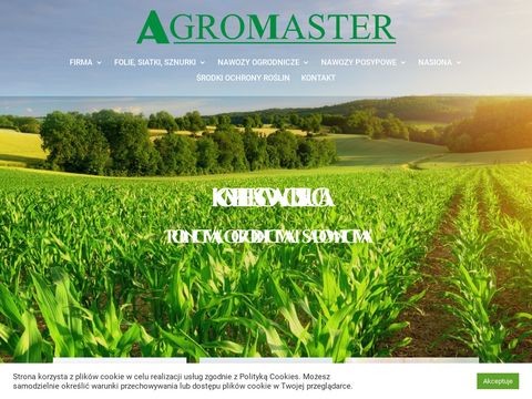 Agromaster - działalności hurtowni rolniczej