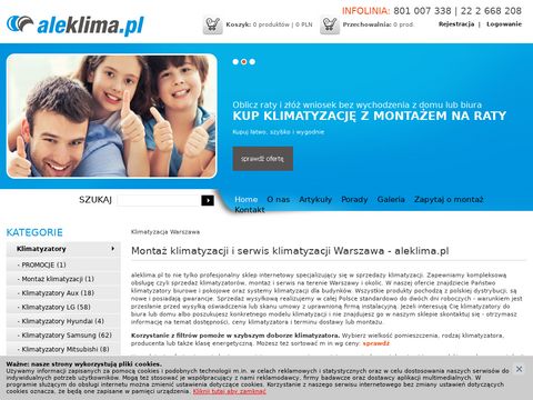 Aleklima.pl sklep z klimatyzatorami