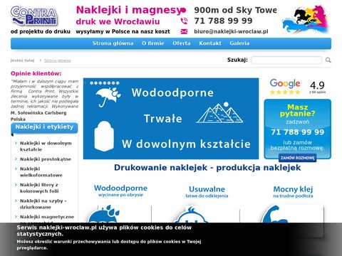 Naklejki-wroclaw.pl Contra Print
