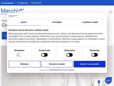 MerchUp.com - ciuchy akcesoria z logotypem firmy