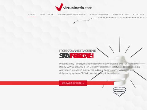 Virtualnetia.com - projektowanie stron