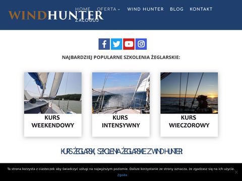 Wind-hunter.pl szkolenia żeglarskie i kursy