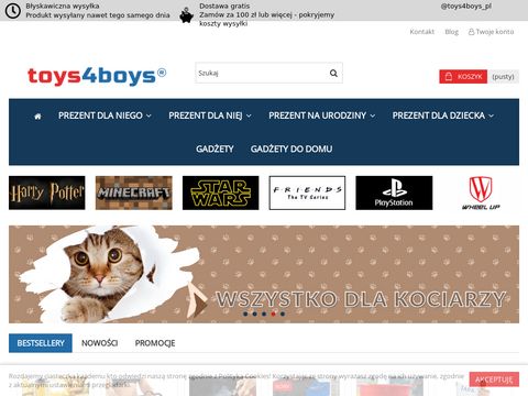 Toys4boys.pl - prezenty online