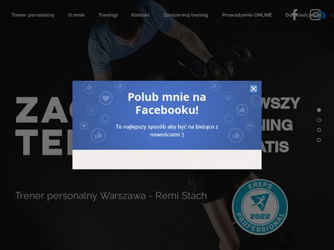Remistach-fitness.com trener personalny Warszawa