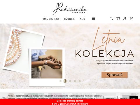 Radziszewska.com biżuteria ślubna naszyjniki