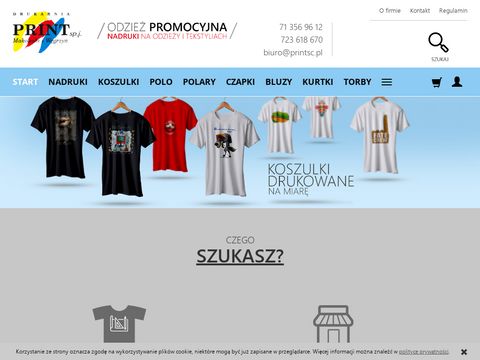 Printsc.pl - ubrania promocyjne i robocze