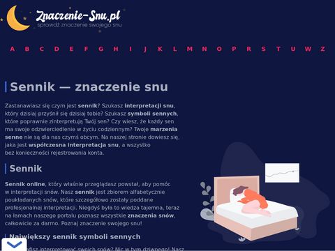 Znaczenie-snu.pl - sennik online