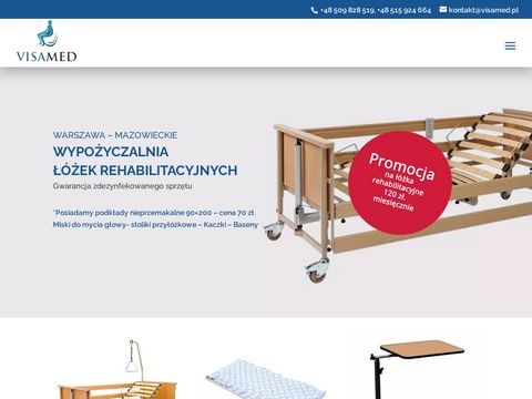 Visamed.pl wypożyczalnia wózków inwalidzkich
