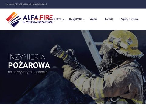 ALFA FIRE - kompleksowe usługi ppoż
