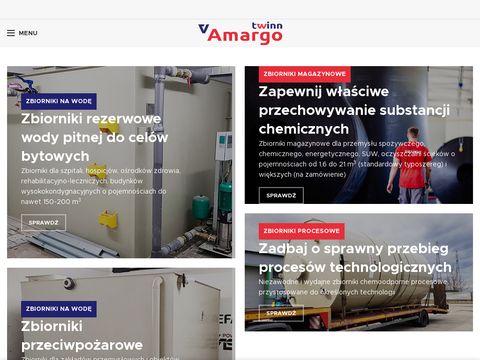 Amargotwinn.pl zbiorniki na wodę chemoodporne
