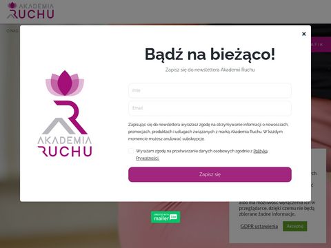 Akademiaruchu.com.pl joga we Wrocławiu