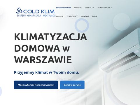 Coldklim.pl - serwis klimatyzacji Warszawa