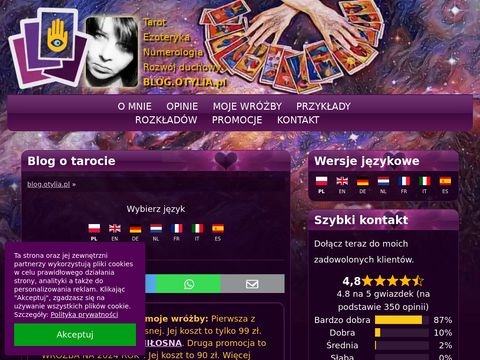 Blog.otylia.pl - najlepsza wróżka w Polsce