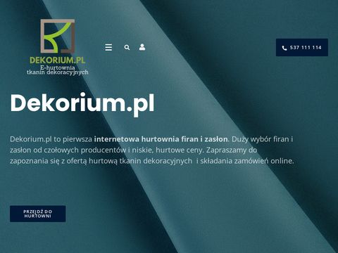 Dekorium.pl - firany tureckie hurt