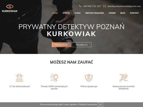 Detektywkurkowiak.pl - wykrywanie podsłuchów