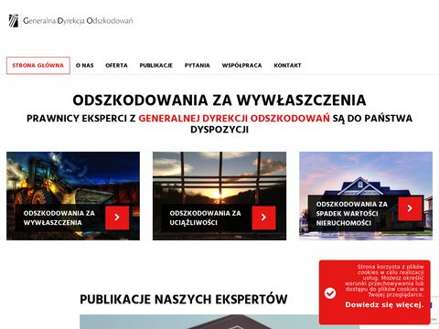 Gdo.org.pl odszkodowania za wywłaszczenia