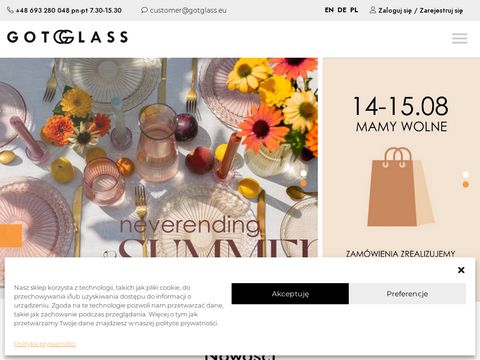 GotGlass.eu - wazon szklan