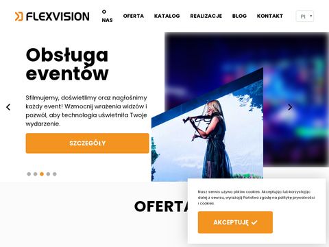Flexvision.pl - ekran wizyjny