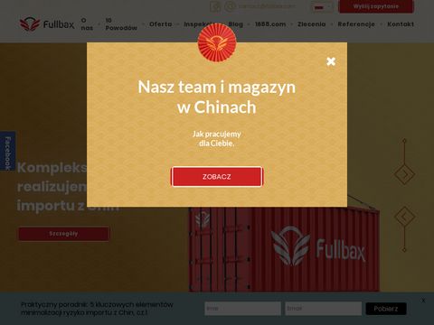 Fullbax.pl sprowadzanie towaru z chin