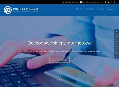 Internetprojects.pl - wdrożenia Wordpress