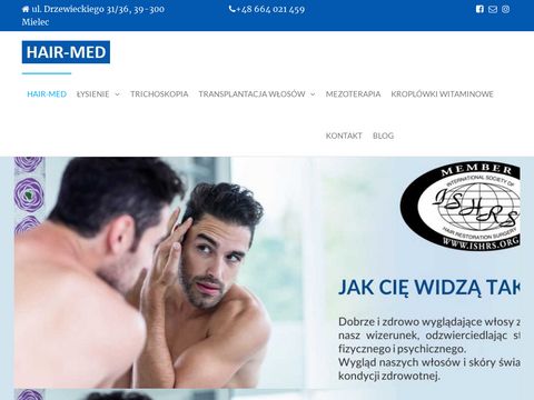 Hair-med.pl przeszczepy włosów